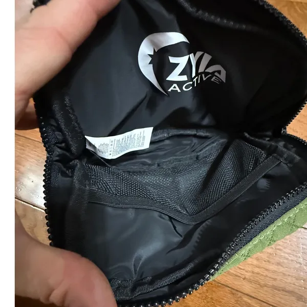 Zyia Forest Diamond Stitch Crossbody Bag Quilted Fanny Pack Waist Bag Adjustable - Image 7