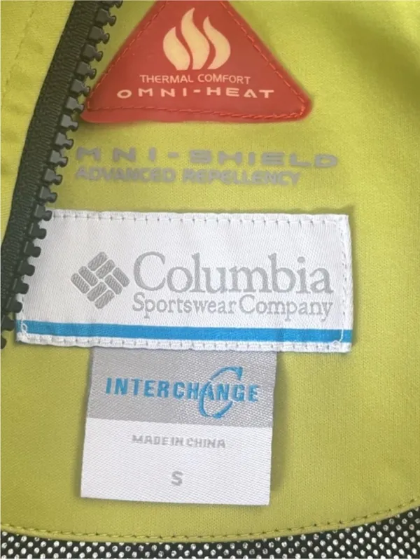 Columbia Women's Lime Green Hooded Softshell Jacket - Image 3
