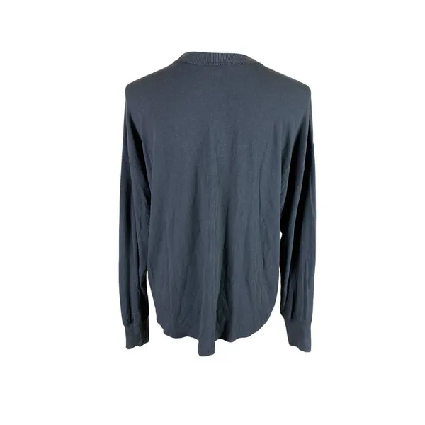Aerie Dark Gray‎ Pocket Long Sleeve Tee Oversized Casual Lounge Basic S - Image 2