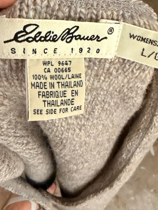 Eddie Bauer Wool Sweater Vest - Image 6