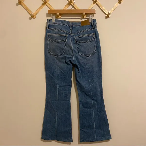 Madewell The Flea Market Flare Jean size 28 (hemmed) - Image 5