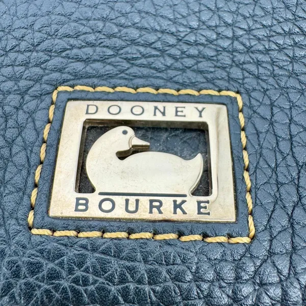 Dooney & Bourke Dillen Pocket Sac Shoulder Bag Black British Tan - Image 11