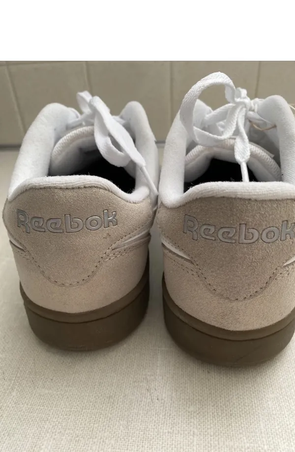 Reebok Forte Lounger Women's Sneakers 8.5 NEW White Beige - Image 9