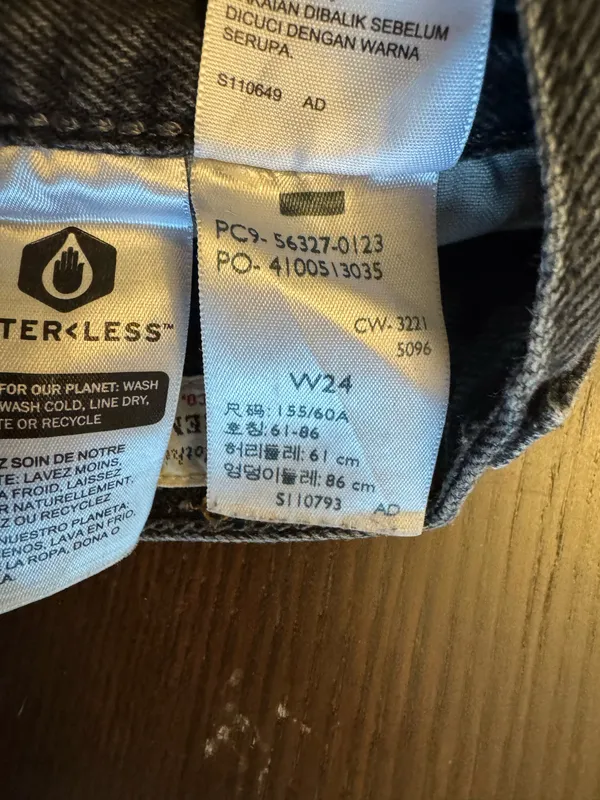 Black Levi’s Shorts - Image 3