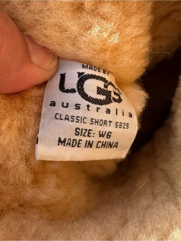 UGG Australia Classic Short Chestnut Sheepskin Boots Women’s Winter Boots - Image 9