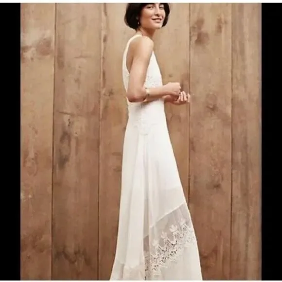 Tracy‎ Reese For Anthropologie EstanciaHigh Low Maxi Dress - Image 9