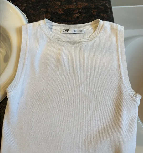 ZARA White Tank - Image 2