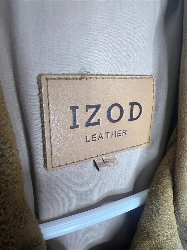 Vintage IZOD soft leather bomber jacket - Image 3