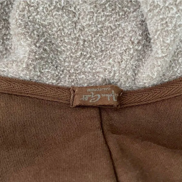Brandy Melville Oversized Zip Up Hoodie - Image 3