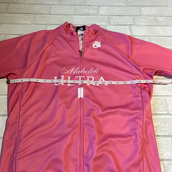 Women's Pink Cycling Top size large - Image 5