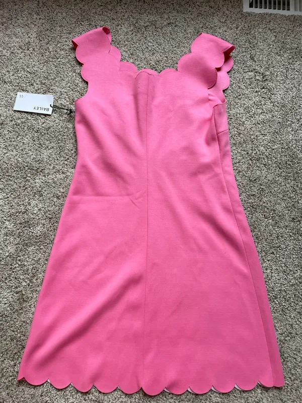 NWT Bailey 44 Scalloped Dress - Image 2