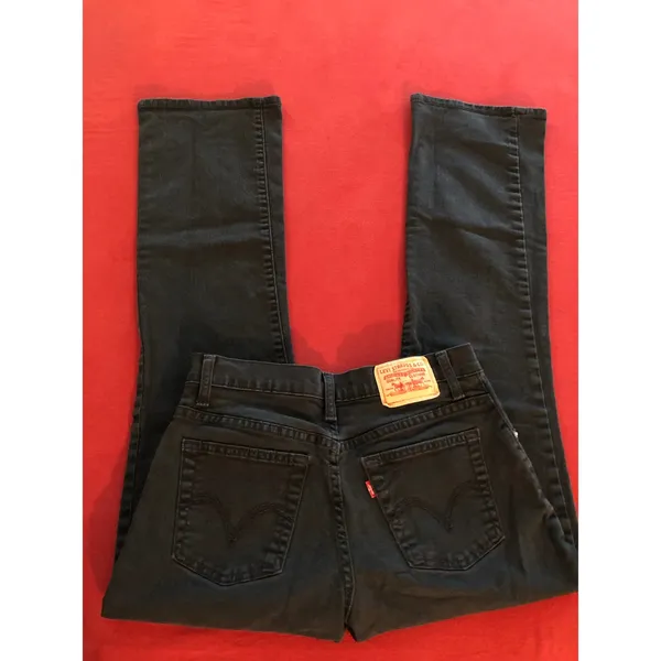 Levi’s black bootcut relaxed fit denim jeans Size 6 - Image 5