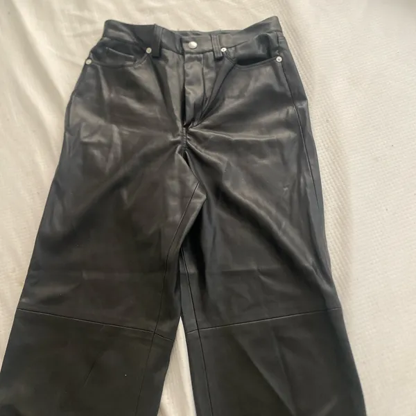 BLANKNYC leather wide-leg pants - Image 2