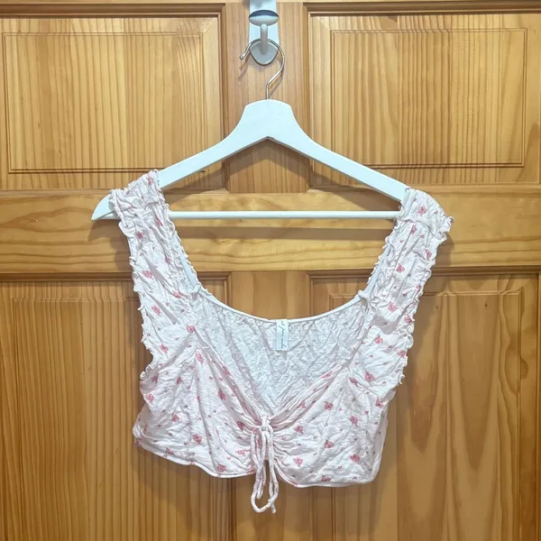 Urban Outfitters Out From Under Size Large Floral Crop Top Bra Top - Image 2