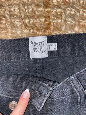 Princess Polly Holly Asymmetric Jeans - Image 3