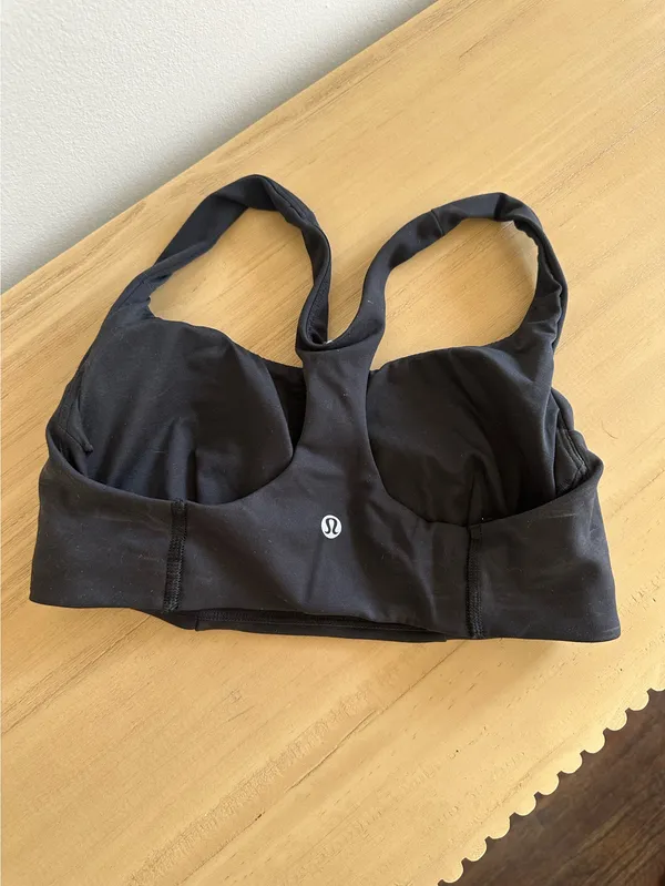 Lululemon Wunder Train Bra *Medium Support, C/D Cup Black 8 - Image 2