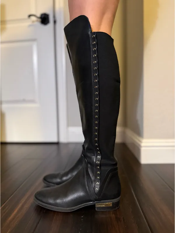 Vince Camuto Boots Leather Knee-High 6 - Image 3