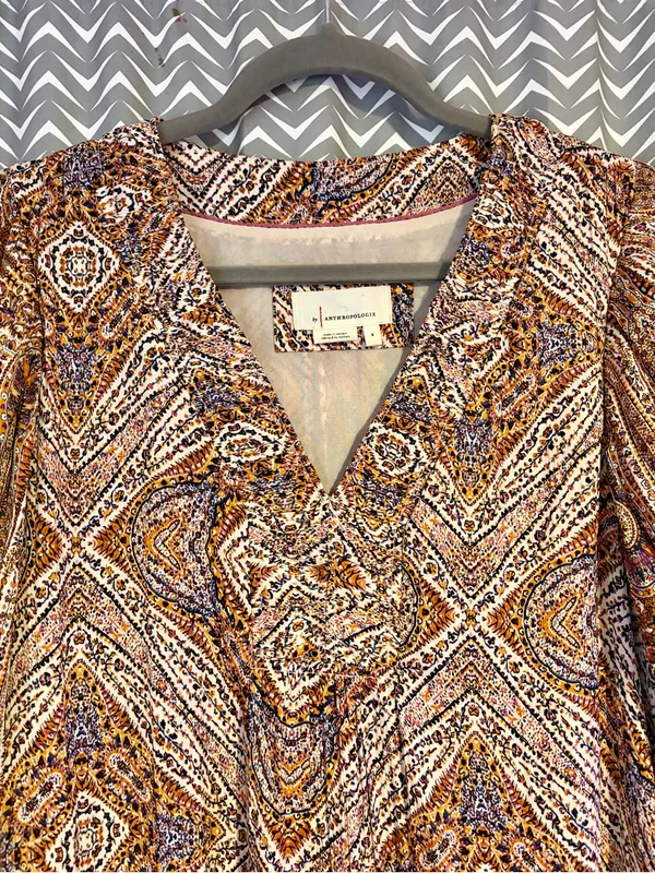 Anthropologie | Sabia Flounced Tunic Dress, Small - Image 5