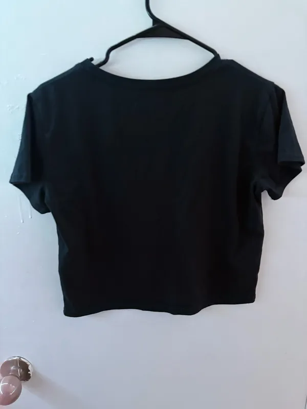 navy blue usa crop top Black Size M - Image 2