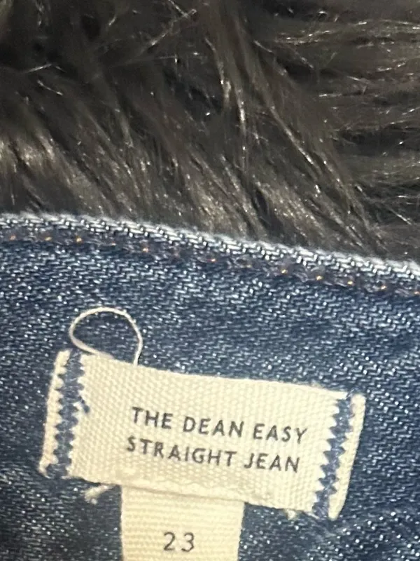 Madewell The Dean Easy Straight Leg Jeans Blue Size 23 - Image 7