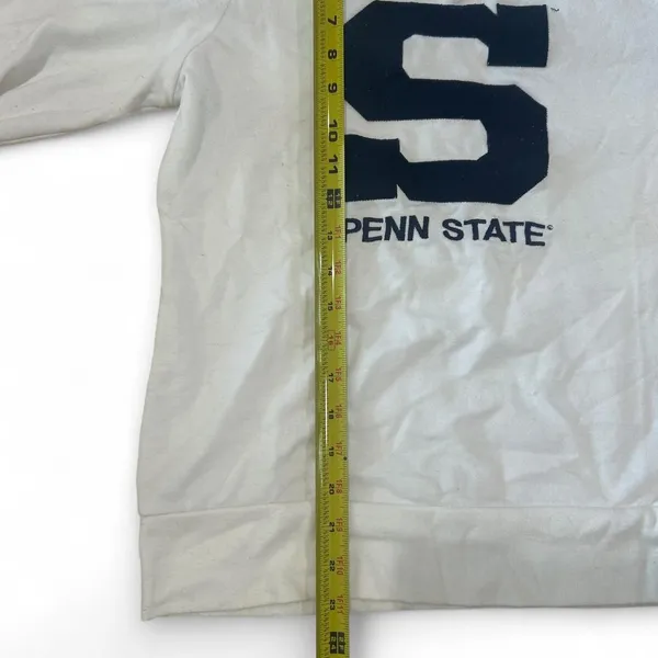White Champion Penn State Crewneck Sweatshirt - Image 2