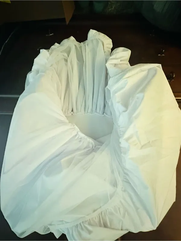 White Strapless Bubble - Image 3