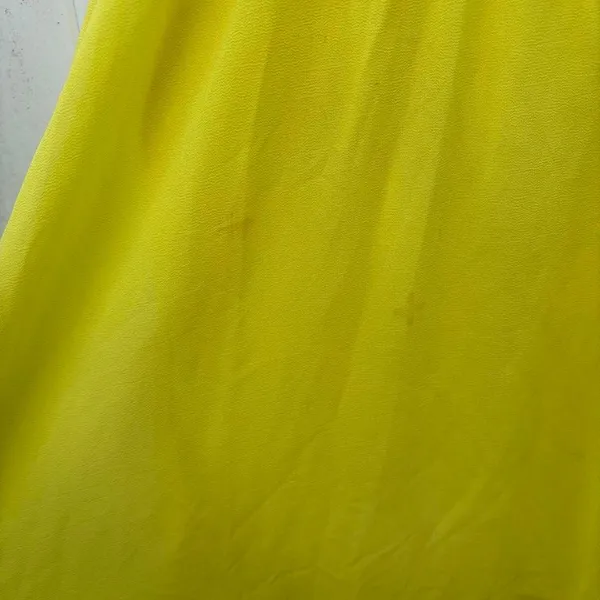 yellow long dress Size 4 - Image 2