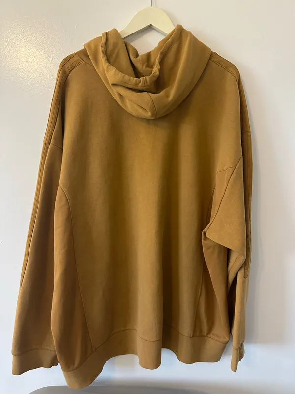 Adidas x Ivy Park Unisex 4ALL Hoodie Pullover Sweatshirt Brown Size XXL - Image 9