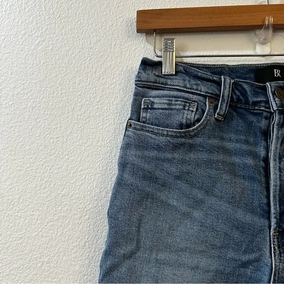 Banana Republic Women's The Straight Leg Denim Jeans Size 26 Medium Wash‎ - Image 5