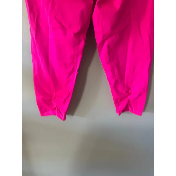 Kensie Performance Neon Pink Cropped Leggings Size XL - Image 5