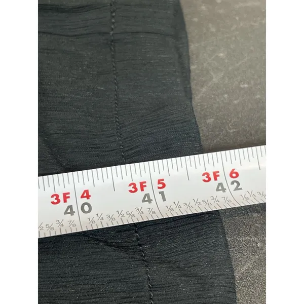 Gap Relaxed Fit Black Crinkle Pull On Elastic Waist Full Length Pants XL NWT - Image 10