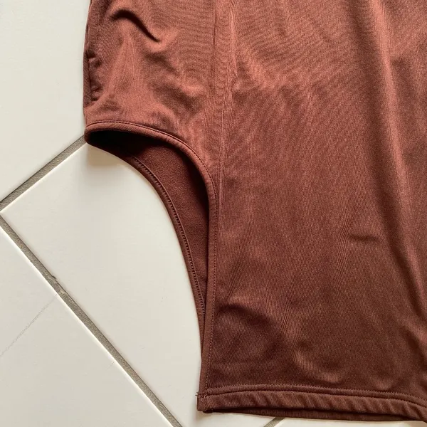 Women's Brown Cutout Dress Size M - Image 5