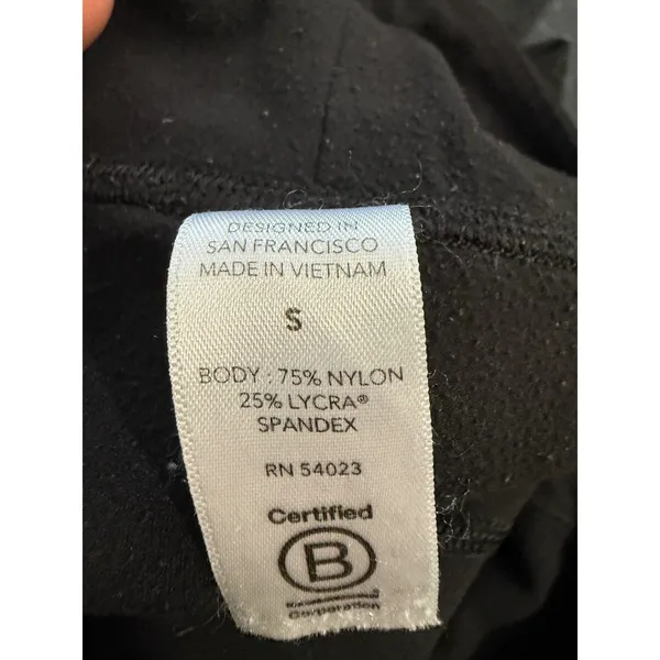 Athleta Elation 7/8 Tight Womens Small Black‎ Yoga Leggings High Rise RN 54023 - Image 6