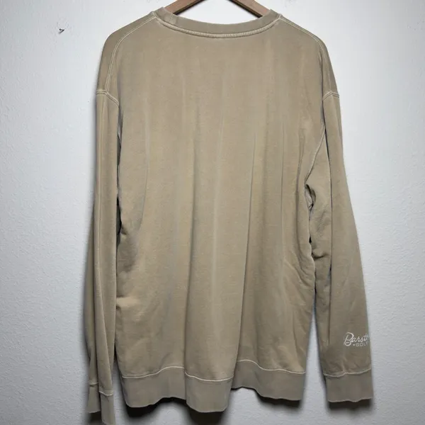 Barstool Golf x Independent Trading Co Sweatshirt XL Tan Tiger Novelty Oversize - Image 8