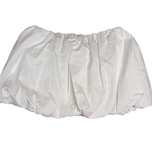 KHY POPLIN LOW RISE BUBBLE‎ MINI SKIRT Size XL Kylie Jenner Kardashians Trending - Image 5