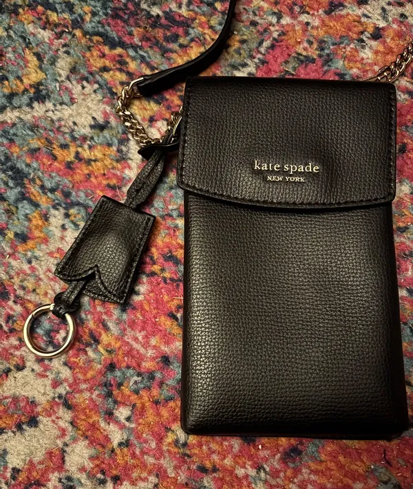 Black Kate Spade Bag Leather Crossbody New York - Image 2