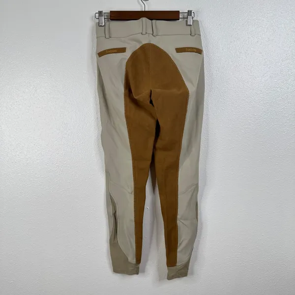 Tredstep Solo Equestrian‎ Breeches Size 26 Tan - Image 2