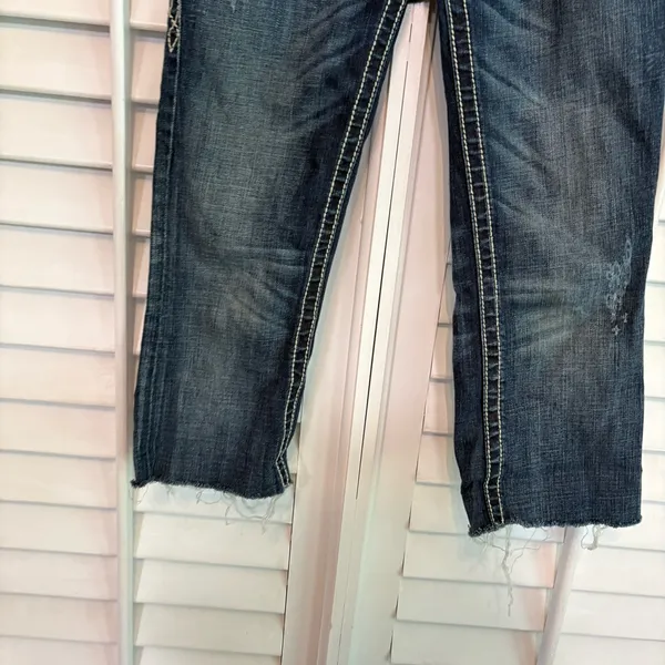 Rock Revival Jen Cutoff‎ Jeans Size 27 - Image 6