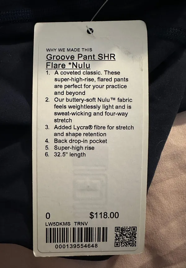 Lululemon Flare Leggings - Image 3