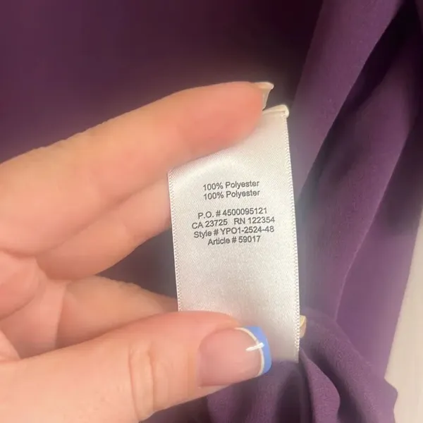 ✨Aritzia BABATON Randy Purple Sz XXS Blouse✨ - Image 11