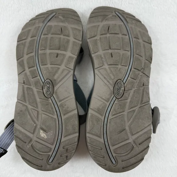 Chaco‎ Womens JCH107836 Gray Adjustable Strap Sandals Size 9 Casual Shoes - Image 2