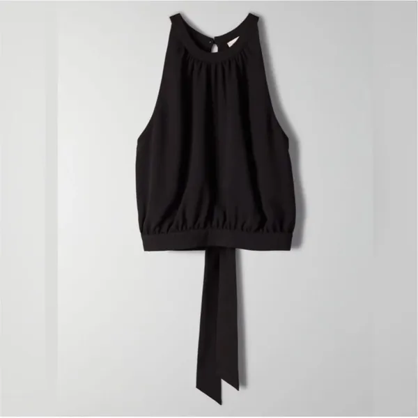 ✨WILFRED Patrice Black Sz XS Blouse✨ - Image 4