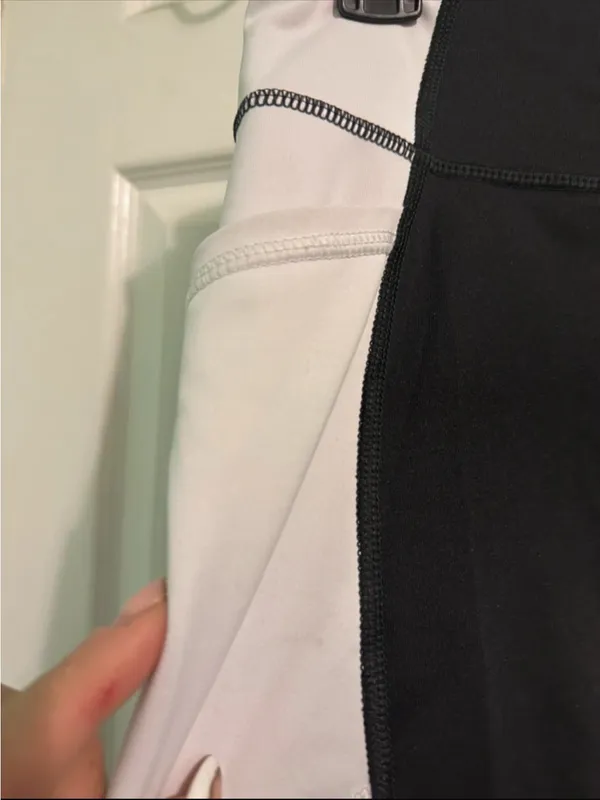 Fila Black and White Women’s Athletic Shorts - Image 4