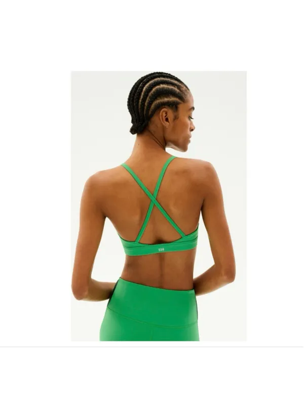 Splits59 Theo Rigor Bra Grass Green Sport- Size Small - Image 2