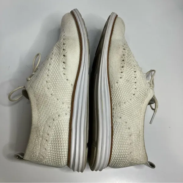 Cole Haan zerogrand white knit Oxford shoes size 8‎ - Image 9