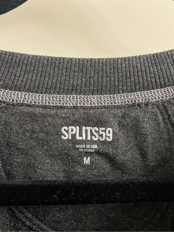 Splits59 Warm Up Pullover Grey Size Small - Image 9