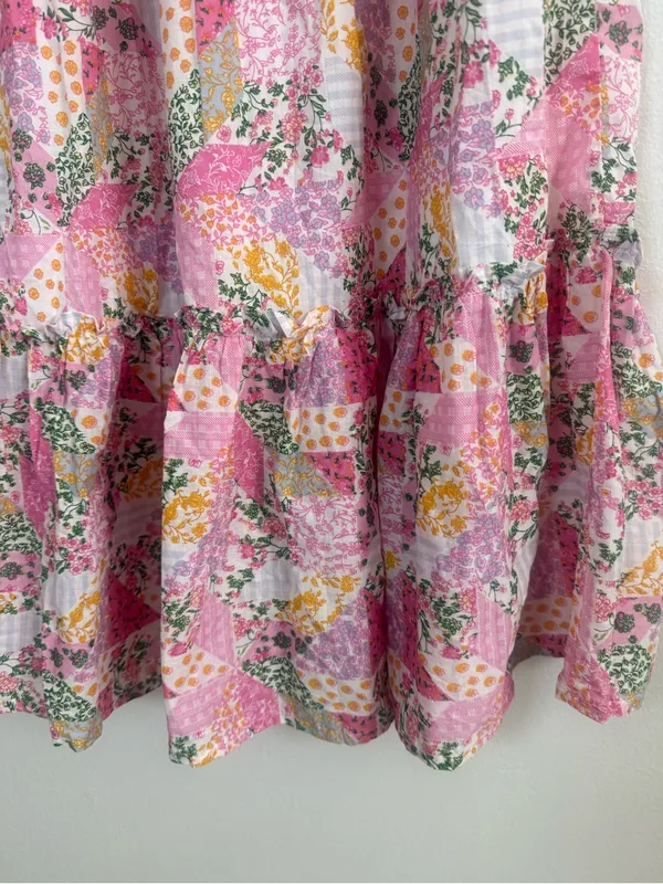 Simply Southern Ophelia Skirt- Multi Floral Quilt Pattern - Image 3
