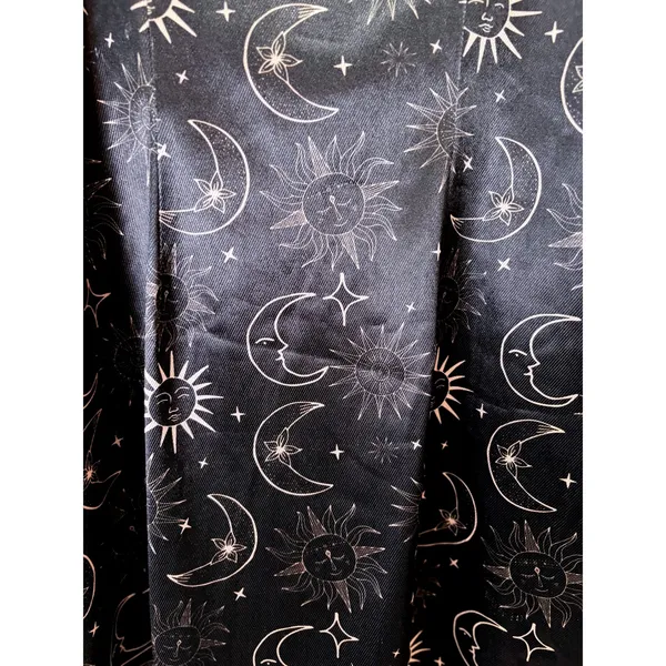 Urban Outfitters Celestial‎ Sun Moon Mini Dress Rose Gold S - Image 6