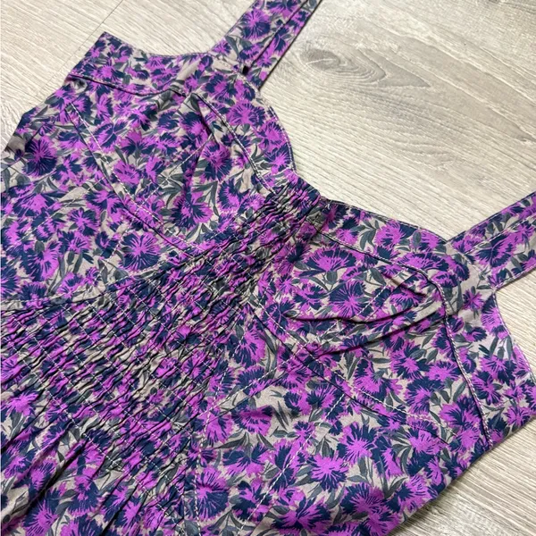 •Free People• Purple Floral Dress - Image 4