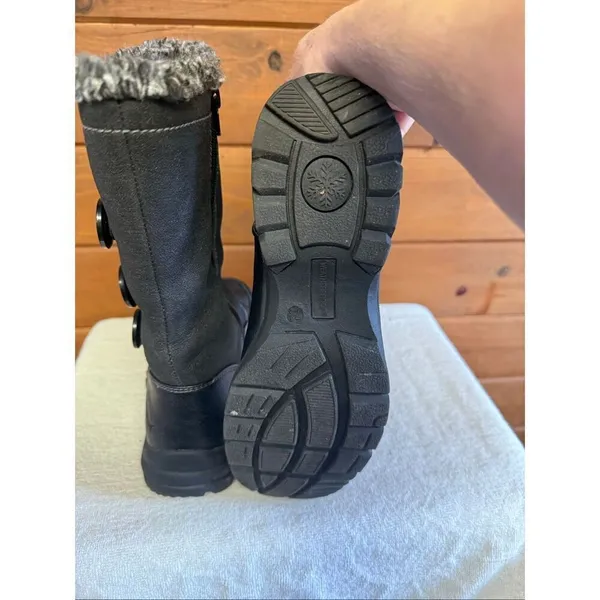Weatherproof Delta Winter boots Sz 7.5 Black - Image 4